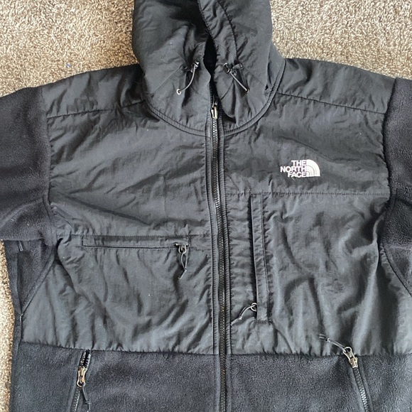 The North Face Hooded Polartec Black Full Zip Fleece Jacket, Men’s L - Picture 8 of 16
